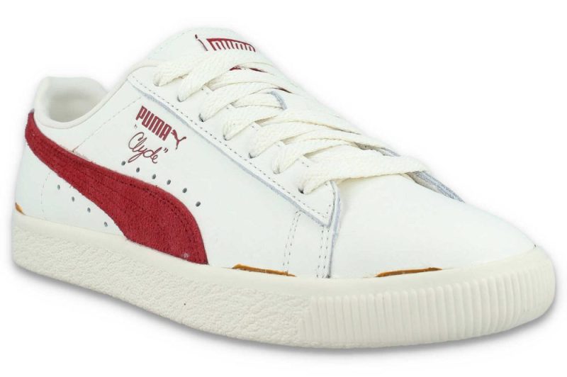 puma clyde neverworn iii weiss rot 396489 01 2