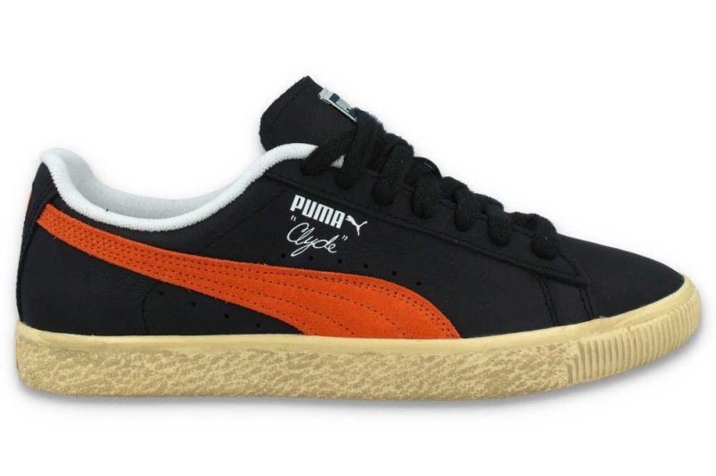 puma clyde vintage schwarz orange 394687 02 1