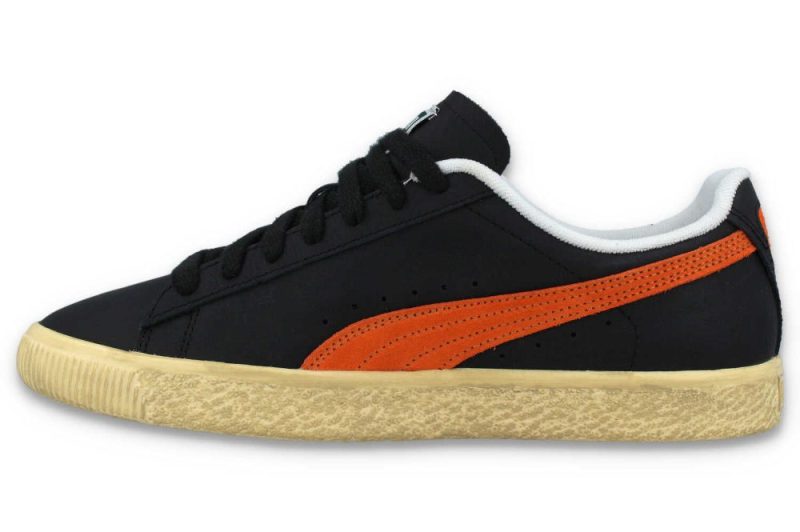 puma clyde vintage schwarz orange 394687 02 3