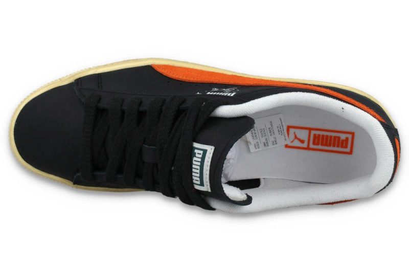 puma clyde vintage schwarz orange 394687 02 6