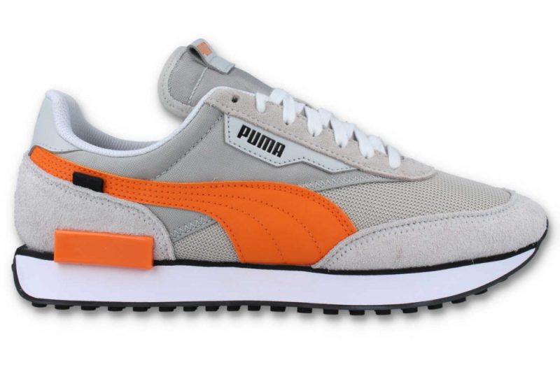 puma future rider vintage grau orange 380464 05