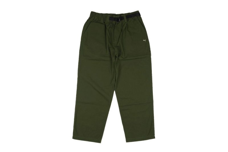 puma mmq ripstop pants gruen 533466 73 01