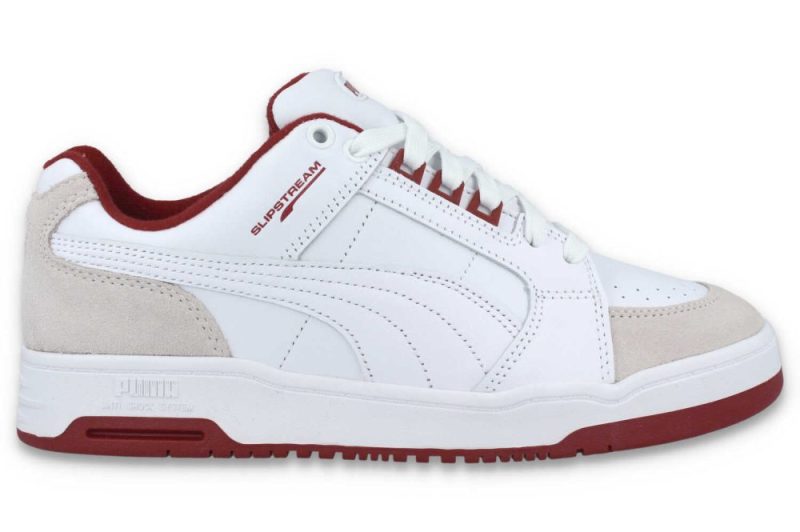 puma slipstream lo retro weiss rot 384692 06 01