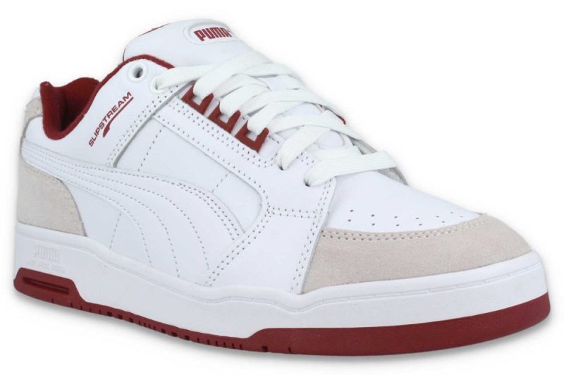 puma slipstream lo retro weiss rot 384692 06 02