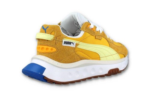 puma w wild rider vintage gelb 381595 02 03