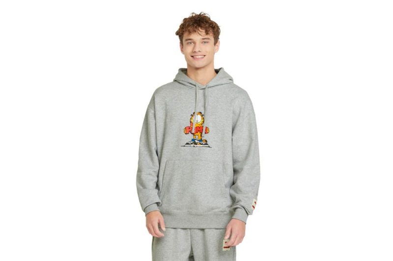 puma x garfield graphic hoodie grau 534435 04 01