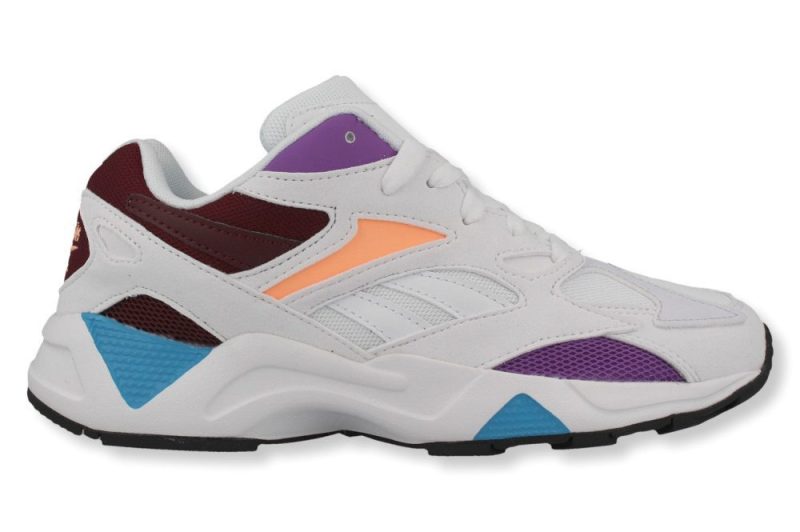 reebok aztrek 96 weiss lila dv9397