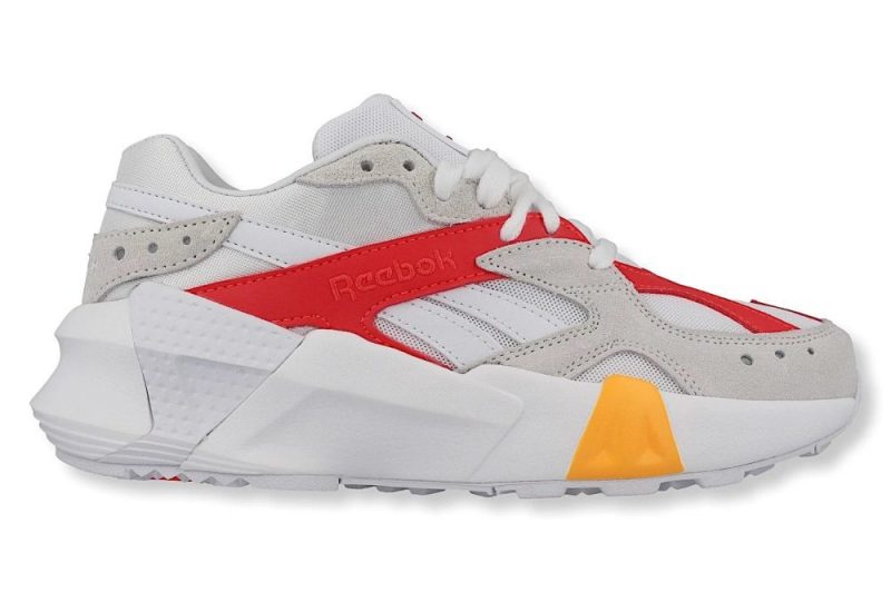 reebok aztrek double 93 weiss rot dv5386