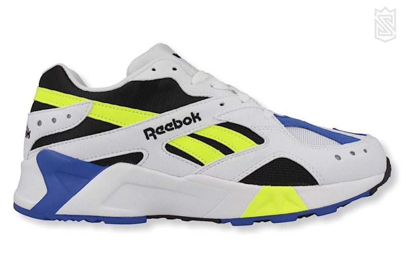 reebok aztrek weiss volt blau cn7840