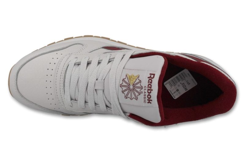 reebok classic leather 1 grau bordeaux fv9868 5