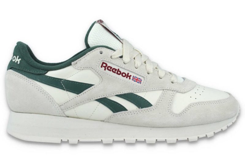 reebok classic leather beige gruen ie6984 01