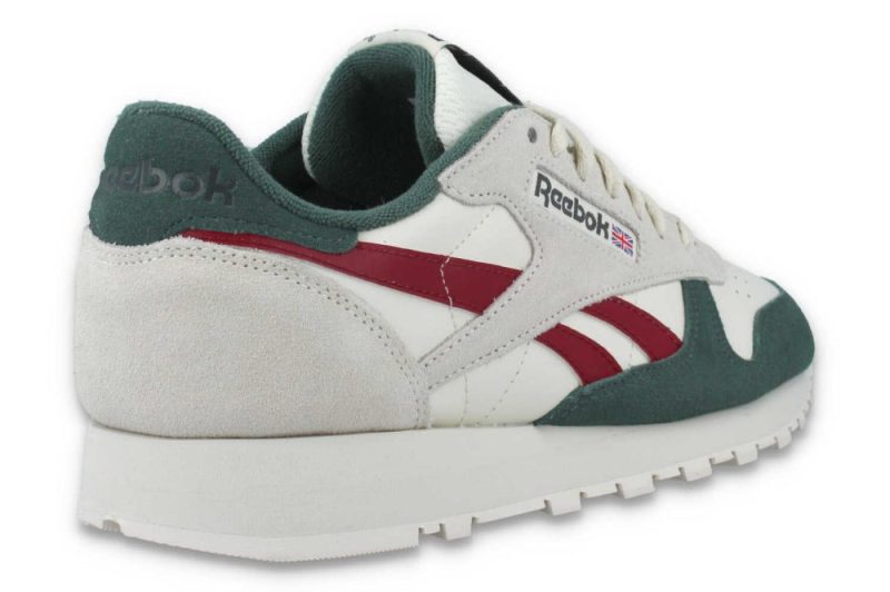 reebok classic leather gruen grau ie6983 04