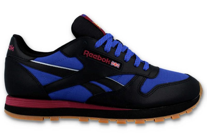 reebok classic leather schwarz blau gy0211