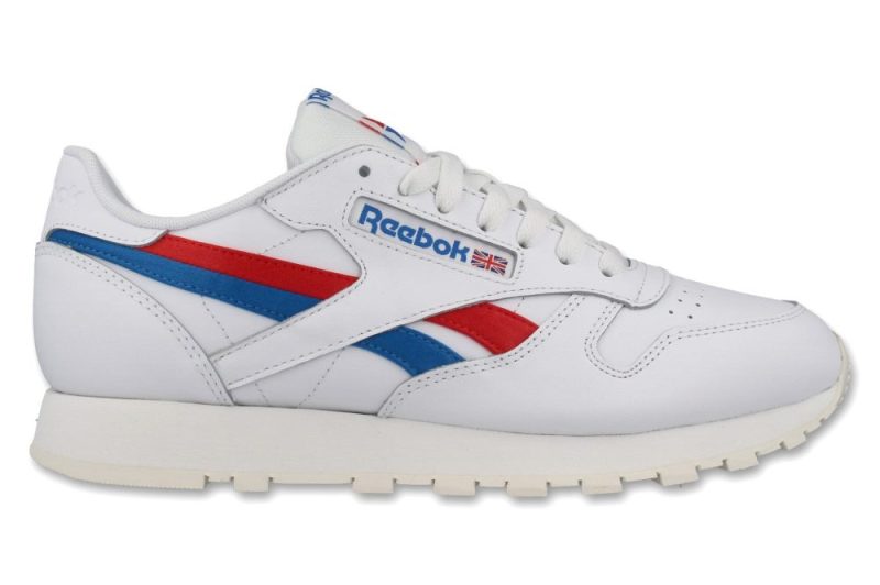 reebok classic leather weiss blau rot fv2108