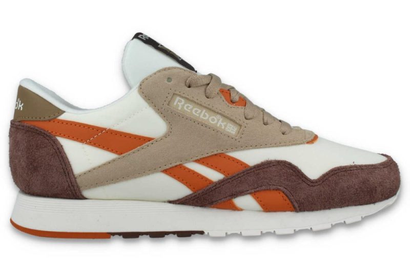 reebok classic nylon vintage orange braun 100075299 01