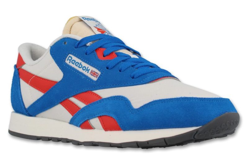 reebok classic nylon weiss blau rot q47264 01