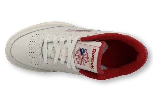 reebok club c 85 grau rot fy9424 5