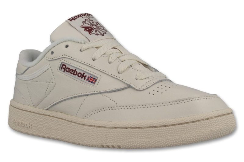 reebok club c 85 mu weiss bordeaux dv8812 1