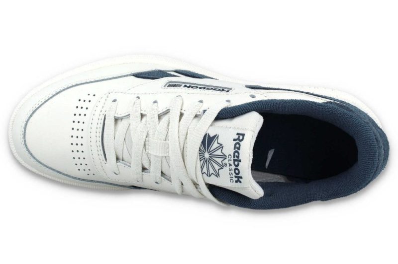 reebok club c revenge vintage weiss turkis 100033161 06