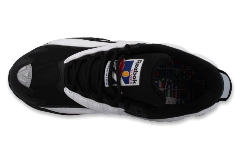 reebok intv 96 schwarz weiss fv5477 5