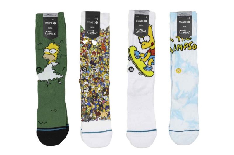 stance simpsons box set crew socken multi a556a22sim mul 02