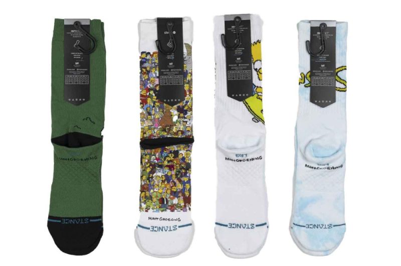 stance simpsons box set crew socken multi a556a22sim mul 03